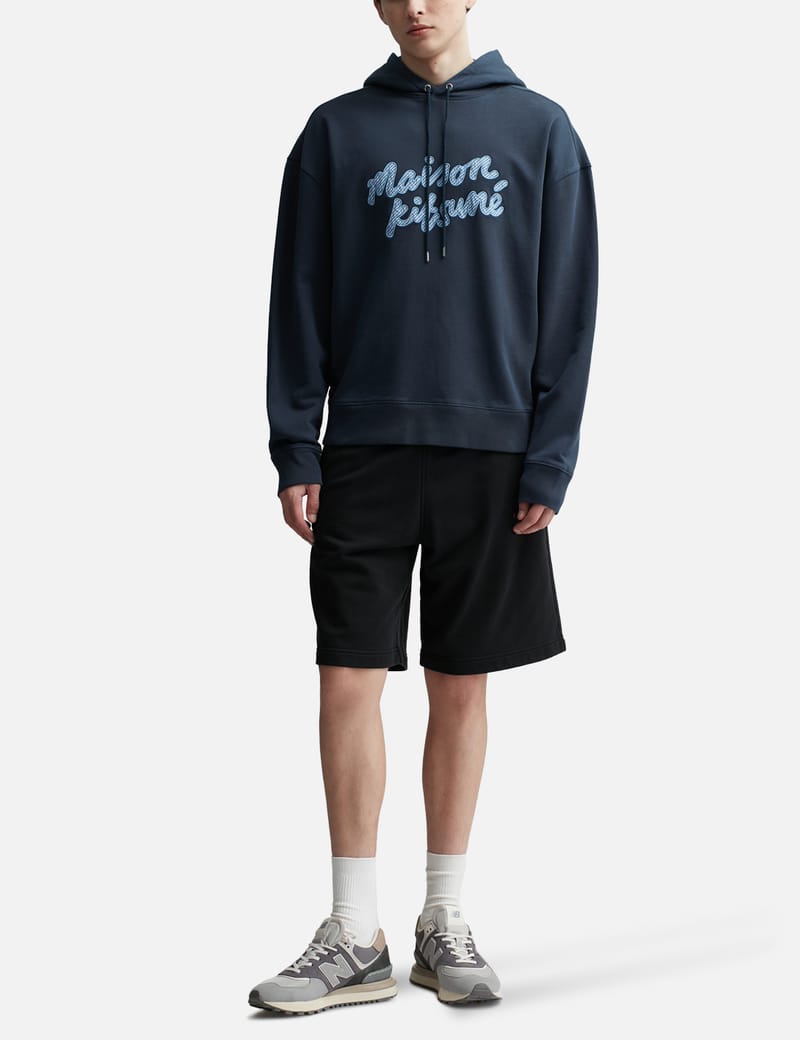 Maison Kitsuné - Maison Kitsuné Handwriting Oversize Hoodie