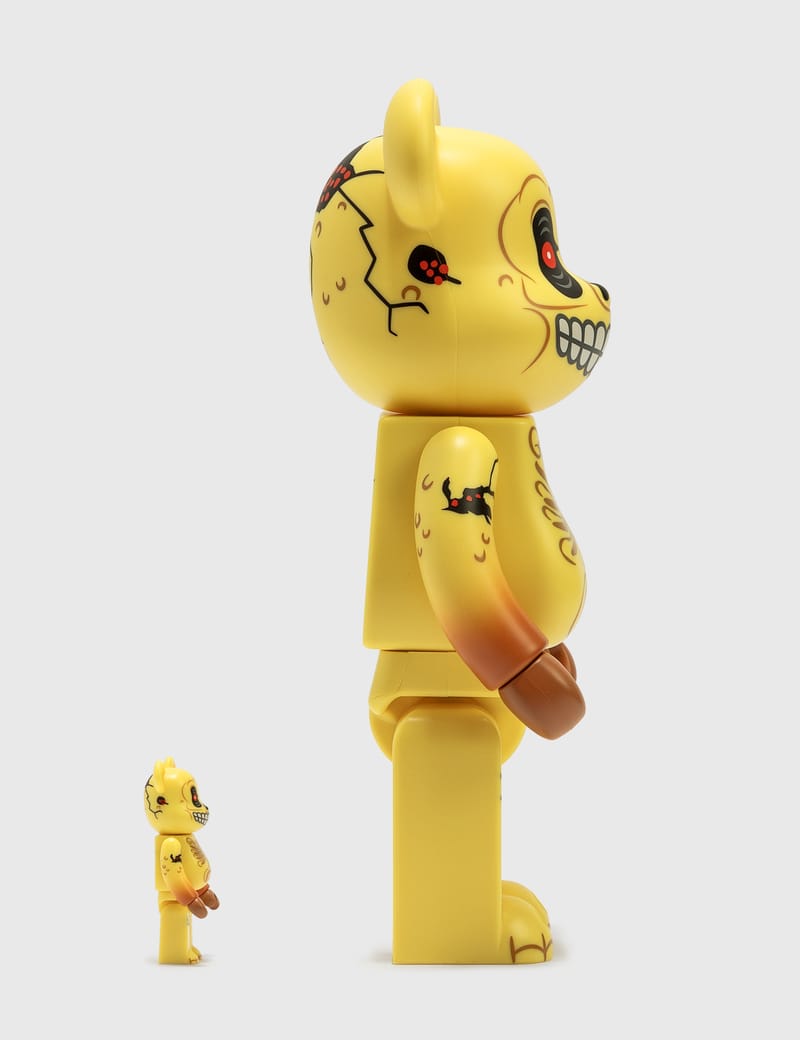 Bearbrick SKULL FACE 100% & 400% Set - US