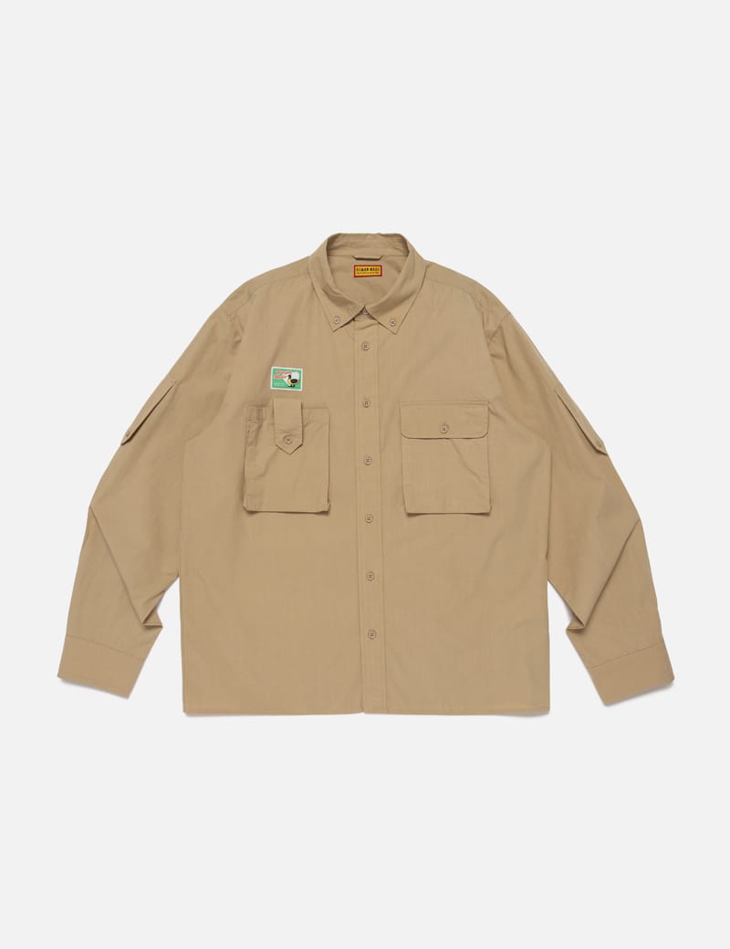 Human Made - OXFORD B.D L/S SHIRT | HBX