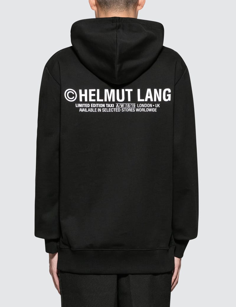 Taxi hoodie shop helmut lang