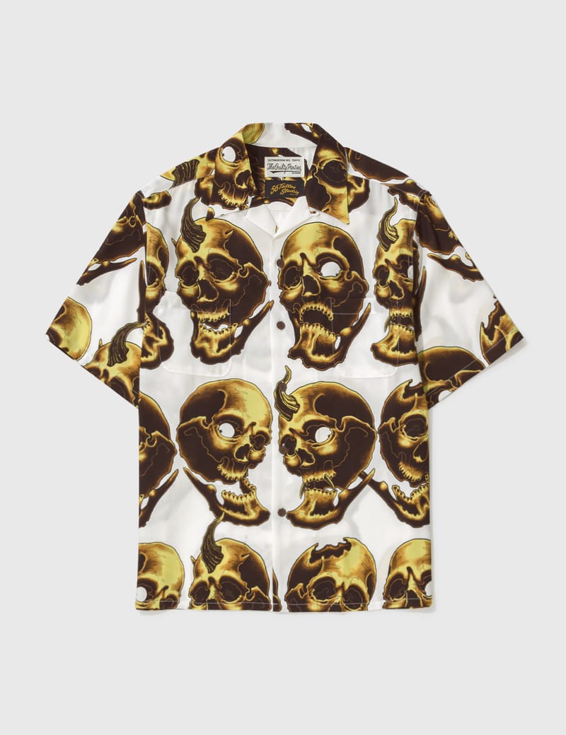 Wacko Maria - 56 Tattoo Studio Hawaiian Shirt (Type 2) | HBX - Globally  Curated Fashion and Lifestyle by Hypebeast