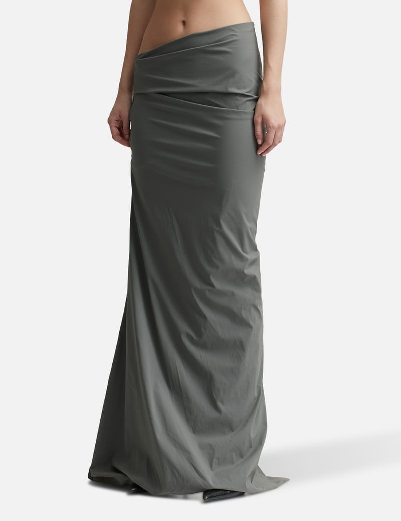 スカート entire studios Sand stretch nylon Structured skirt Entire Studios Sand Stretch Nylon Structured Skirt | italist