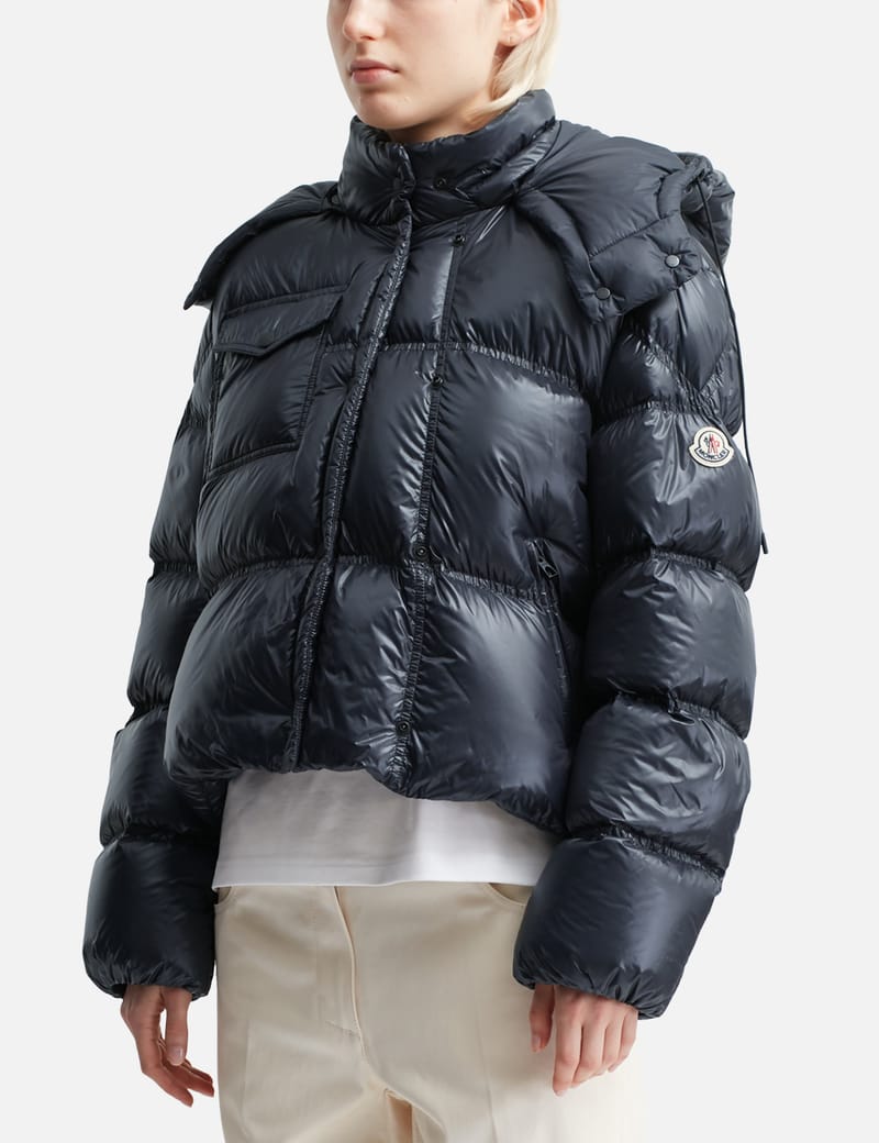 Moncler - Erea Square-Quilted Hooded Short Down Jacket | HBX
