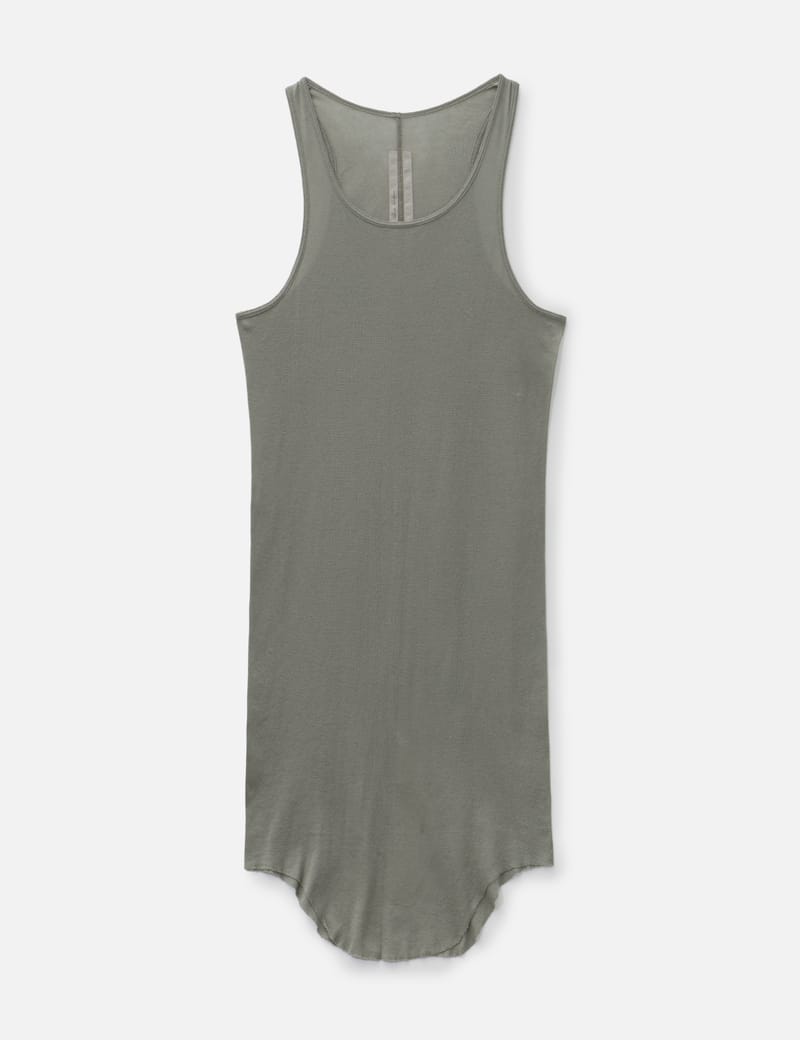 Rick Owens Basic Rib Tank - Lightweight organic cotton tank with