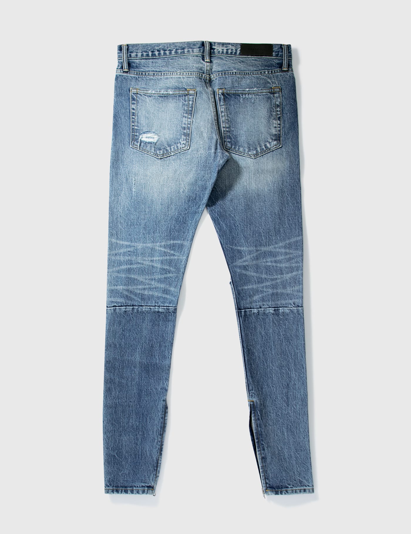 Fear of God - Fear Of God Washed Crushed Jeans | HBX - Globally 