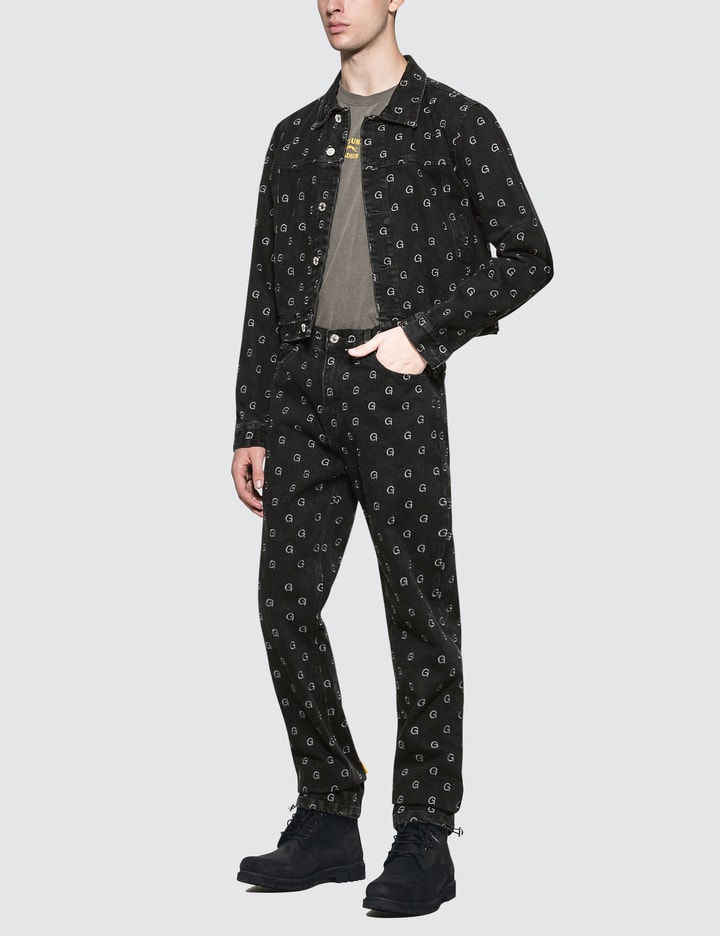 GEO - Monogram Denim Pants | HBX