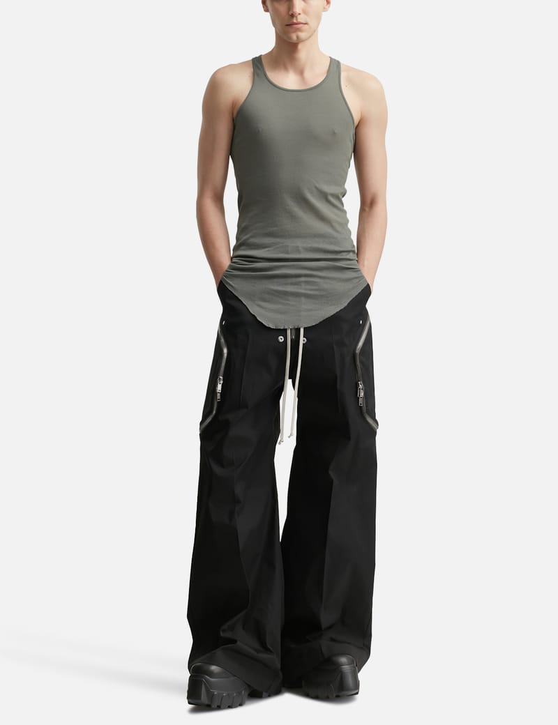 Rick Owens Basic Rib Tank - Lightweight organic cotton tank with