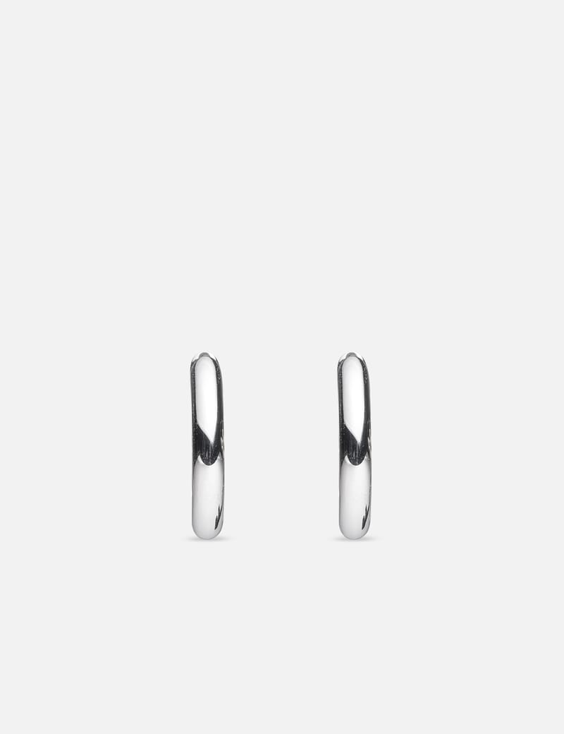 Tom Wood Classic Hoops Small - Recycled 925 sterling silver hoops