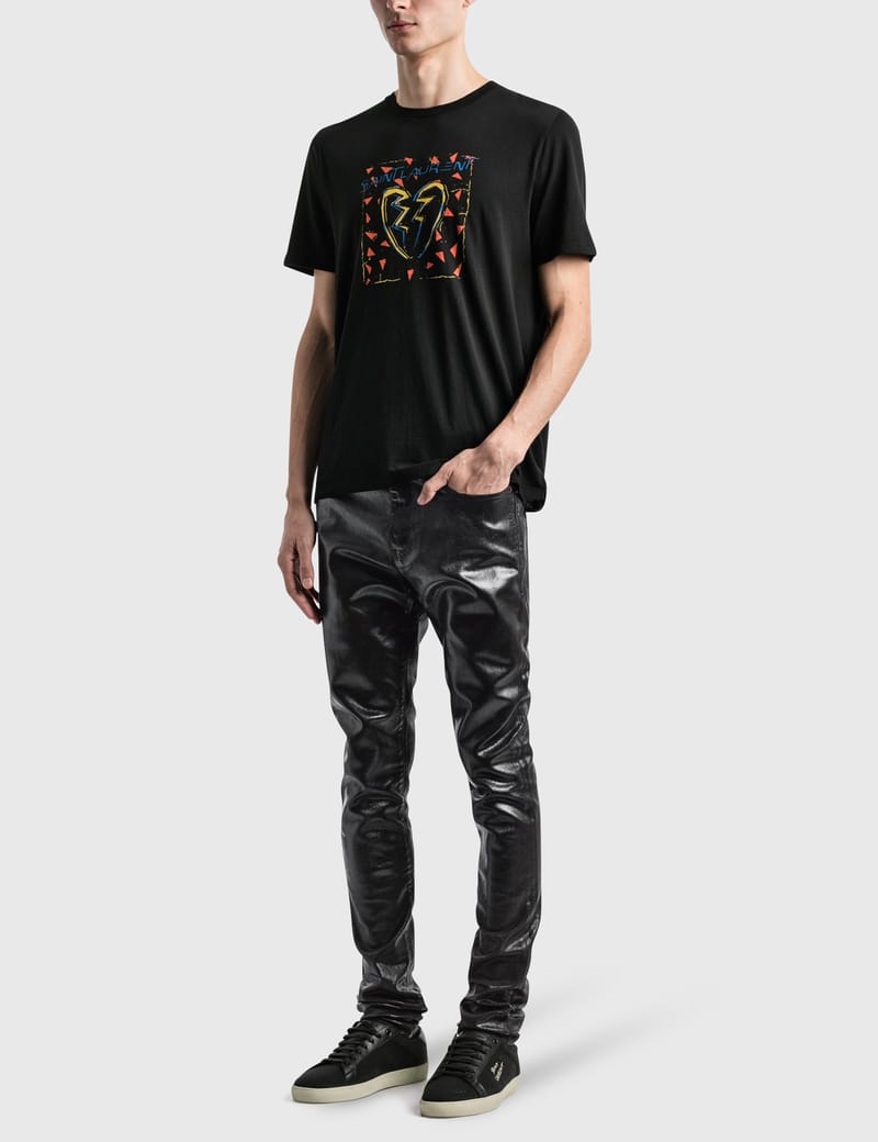Saint Laurent - Saint Laurent Broken Heart Jacquard T-Shirt | HBX