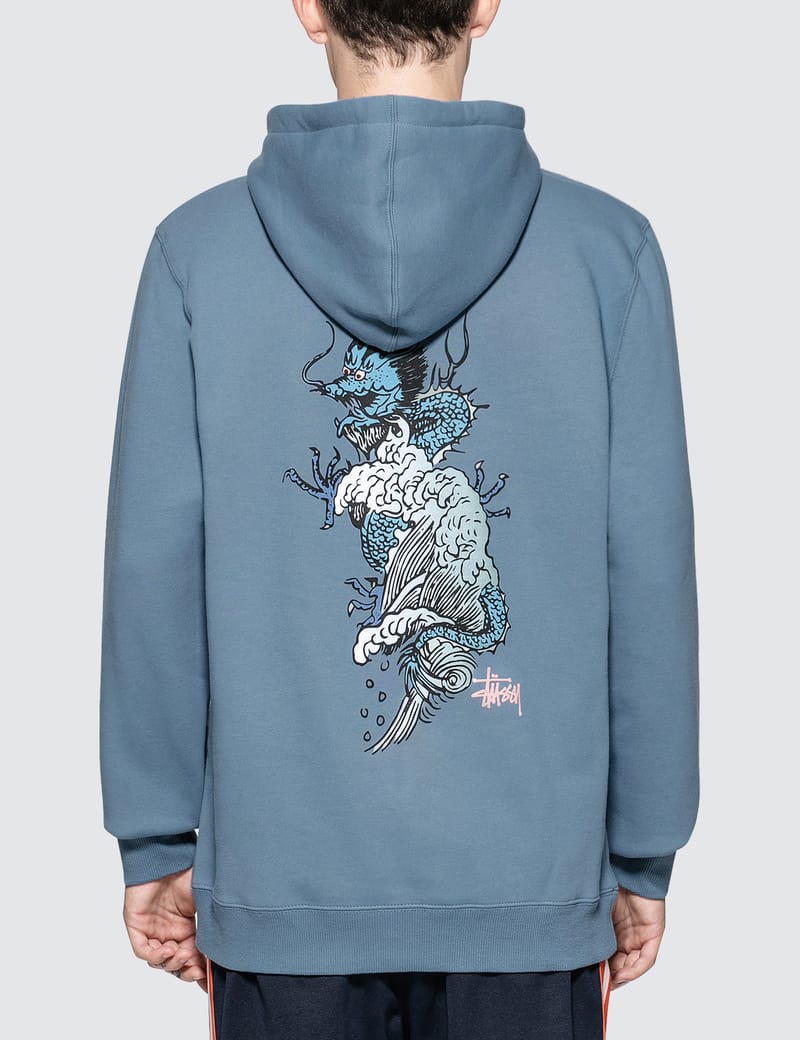 St ssy Wave Dragon Hoodie HBX Globally Curated Fashion and