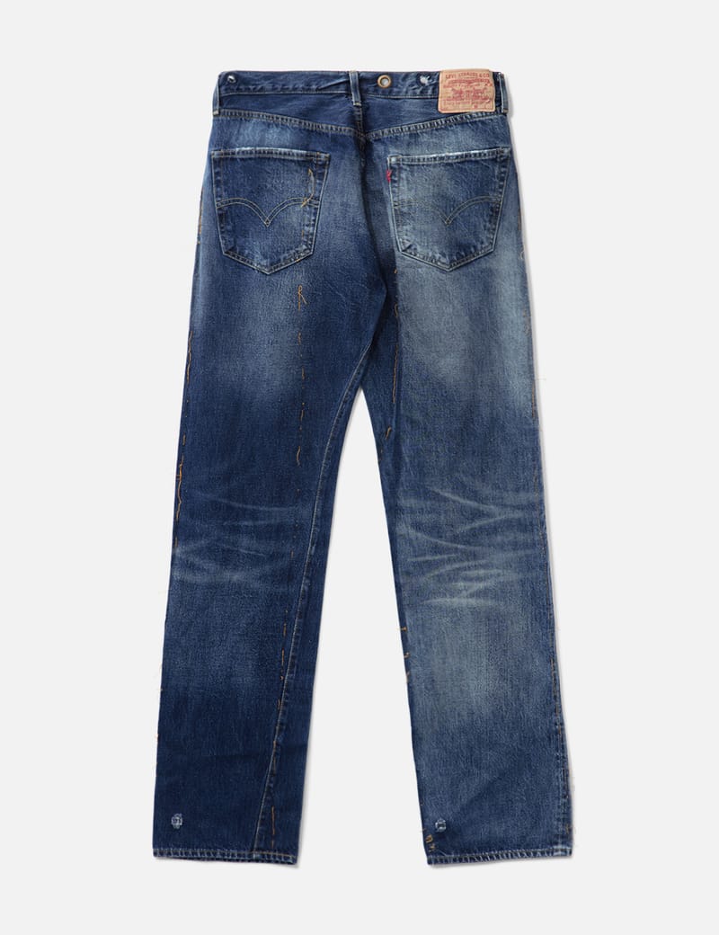 Levi's - Levi's Fenom x Fragment Design Unwashed Denim Pants | HBX