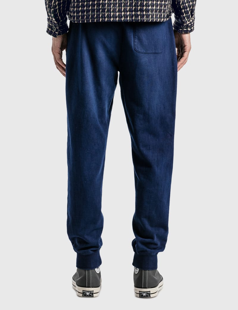 BLUE BLUE JAPAN - Indigo Tezome Sweatpants | HBX - Globally