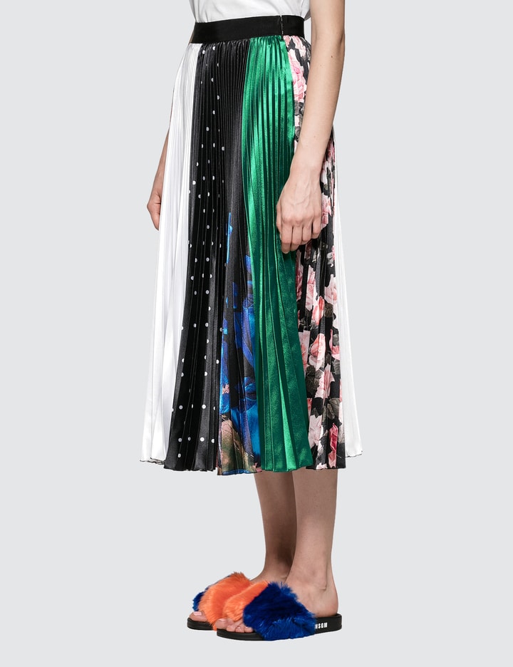 MSGM - Iconic Printed Patchwork Skirt | HBX - Globally Curated Fashion ...