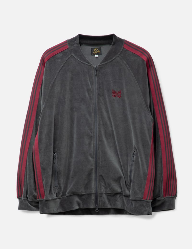 Needles - NEEDLES VELEVET ZIP-UP JACKET | HBX - Globally Curated