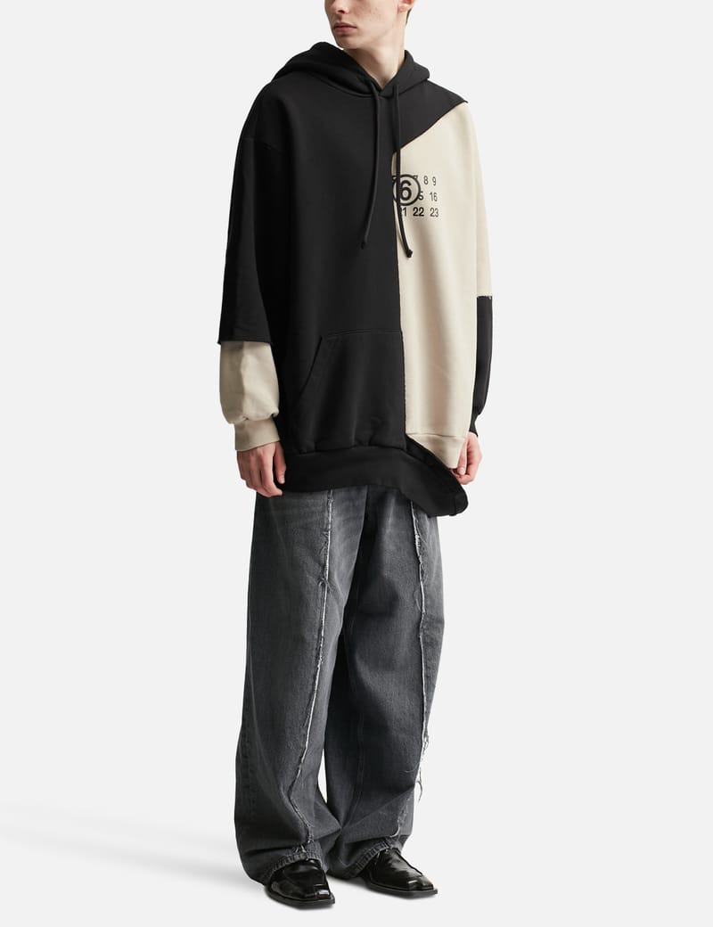 MM6 Maison Margiela - Sweatshirt with Hooded Layer | HBX