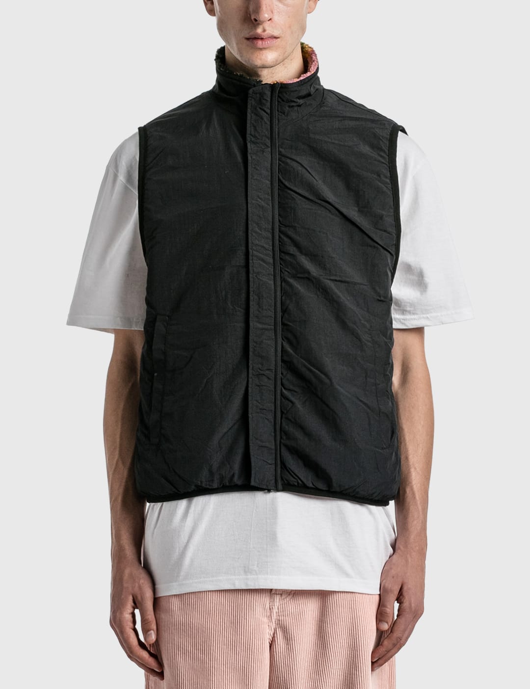 Stüssy - Jaquard Dye Sherpa Vest | HBX - Globally Curated Fashion