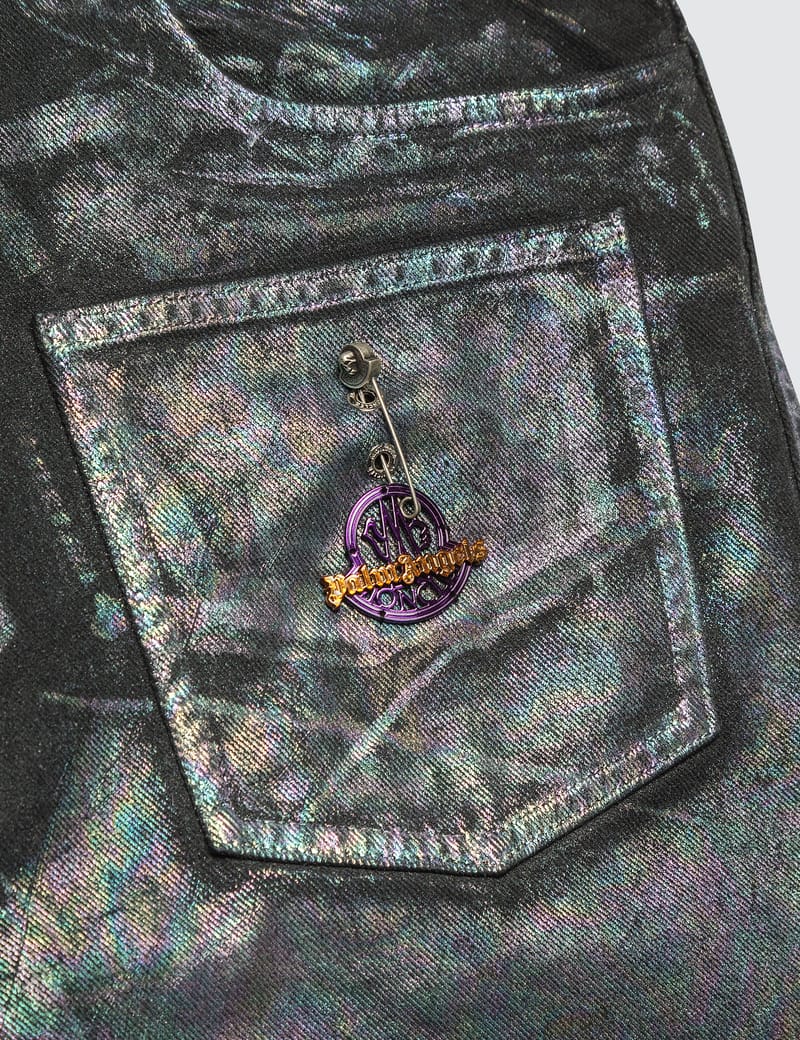デニム・ジーパン Moncler Genius Jeanspalangels Moncler Genius - Moncler Genius x Palm Angels Metallic