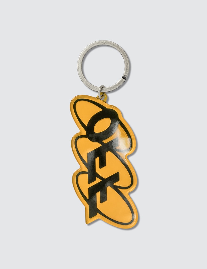 Off-White™ - Circle Off Key Chain | HBX - HYPEBEAST 為您搜羅全球潮流時尚品牌