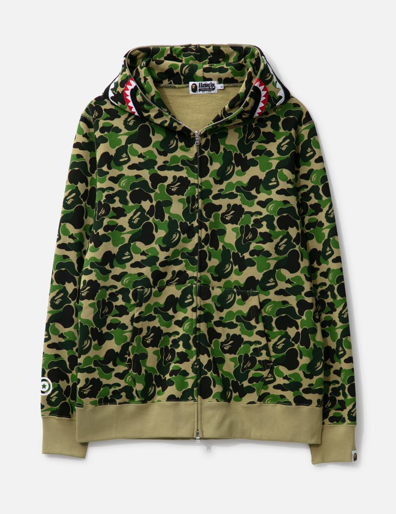 BAPE - BAPE ABC CAMO SHARK HOODIE | HBX