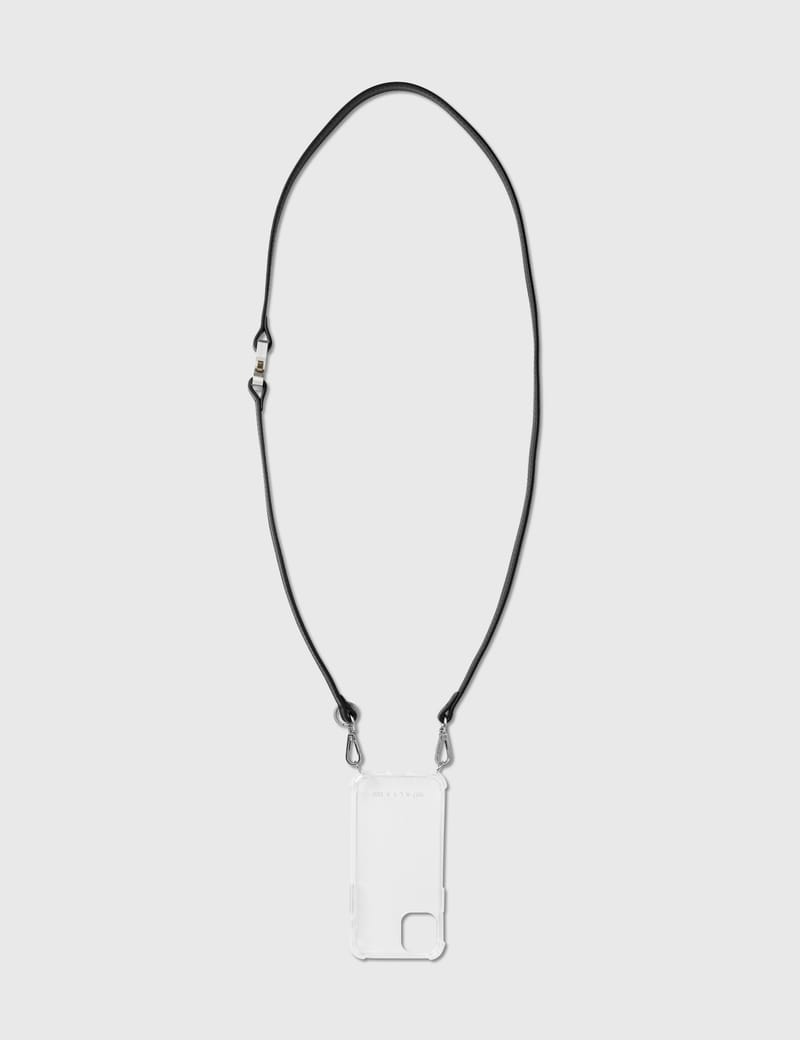 1017 ALYX 9SM - Leather iPhone Strap + Buckle iPhone Case 11