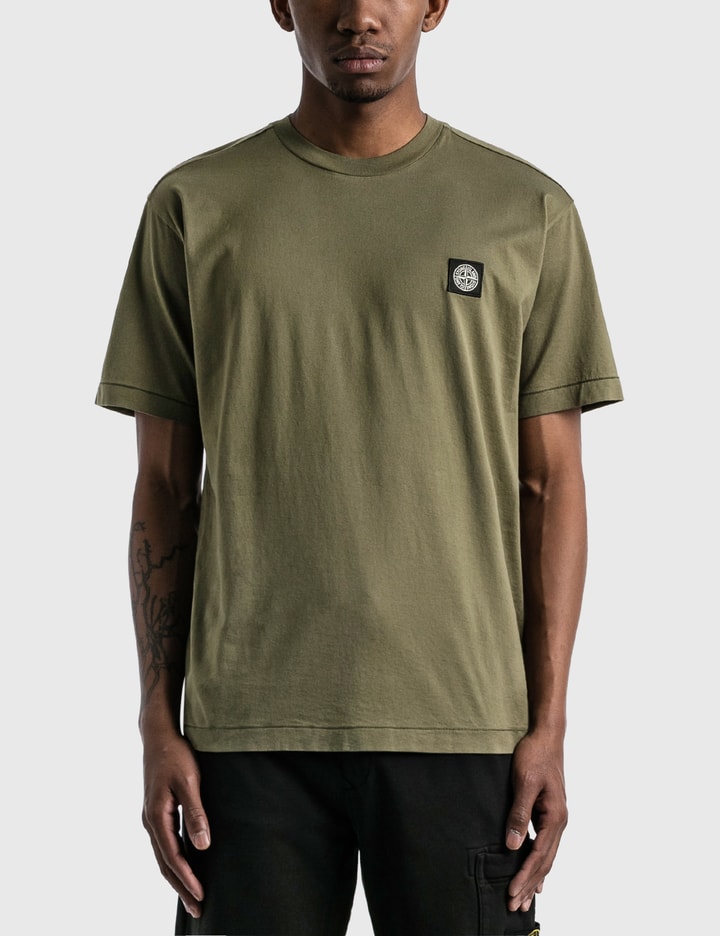 Stone Island - Classic Patch T-shirt | HBX - Globally Curated Fashion ...