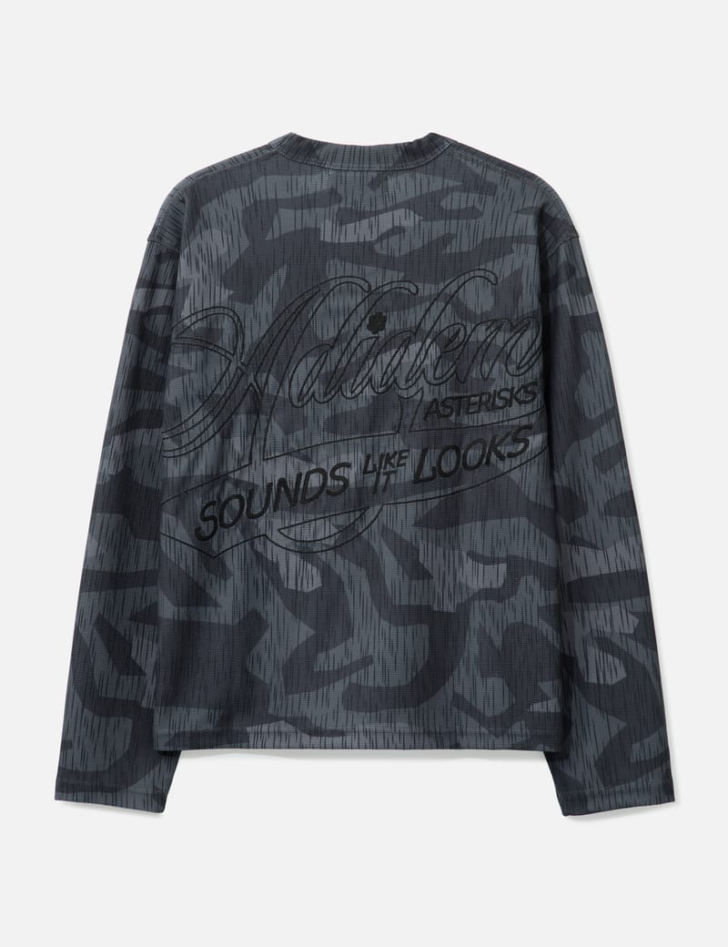 トップス adidem asterisks* long sleeve Frayed Slogan Long-Sleeve Shirt – Adidem Asterisks*