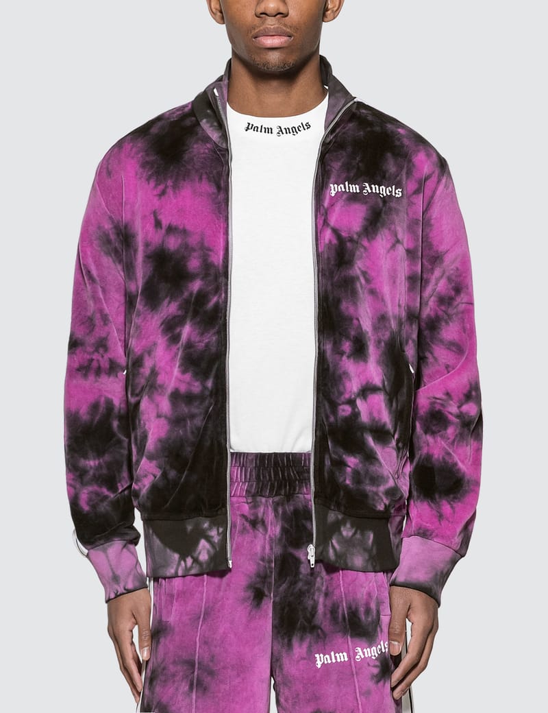 Palm angels tie discount dye track jacket