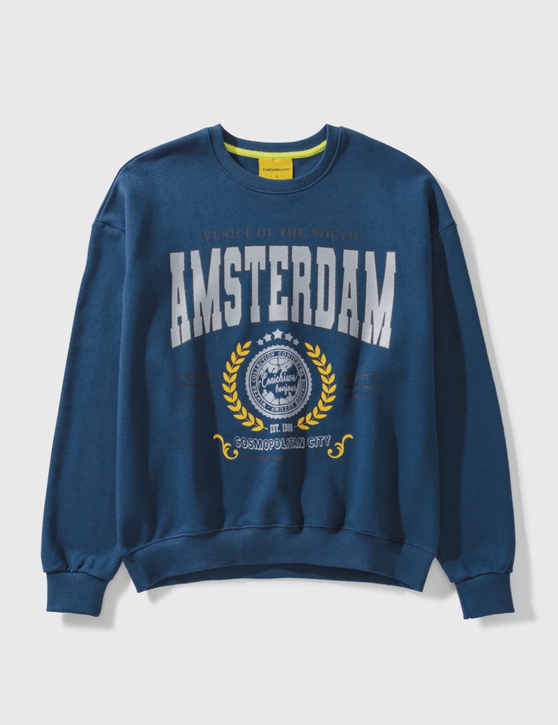 CONICHIWA bonjour☆Univ SWEATSHIRT Conichiwa Bonjour - World Wide Sweatshirt | HBX - Globally