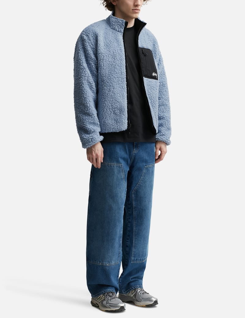 Stüssy - Sherpa Reversible Jacket | HBX - Globally Curated Stüssy - Sherpa Reversible Jacket | HBX - Globally Curated