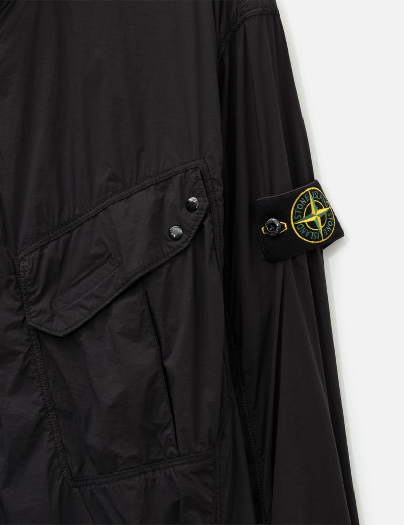 Stone Island Ultralight Nylon Stretch-TC Zip-Up Overshirt - 軽量