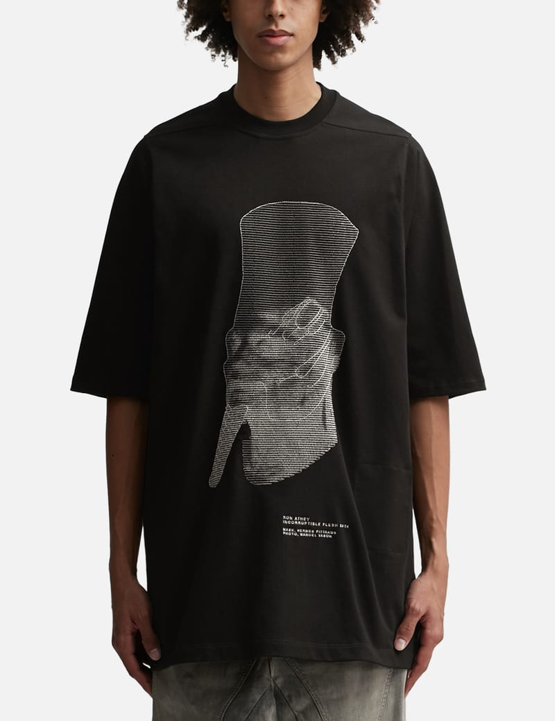 リックオウエンス - ロン ジャンボ ショートスリーブ Tシャツ