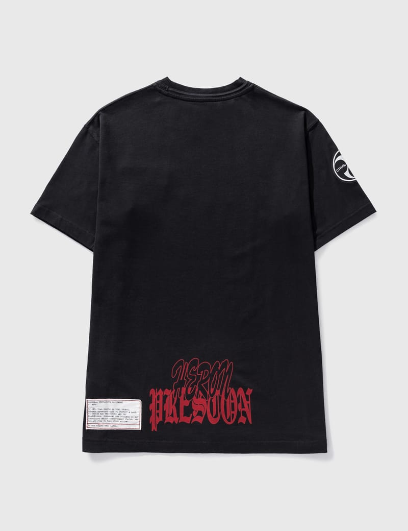Heron Preston - Flaming Skull Regular T-shirt | HBX