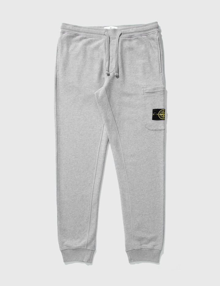 Stone Island Cotton Sweatpants HBX Globally Curated Fashion and
