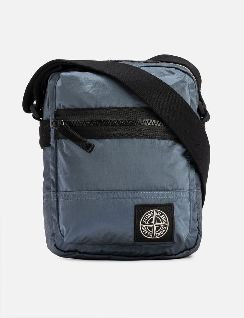 Stone Island Coated Nylon Metal In Econyl® Pouch Bag - Coated
