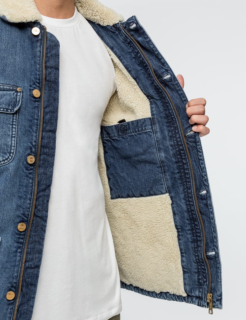 Carhartt phoenix coat on sale denim