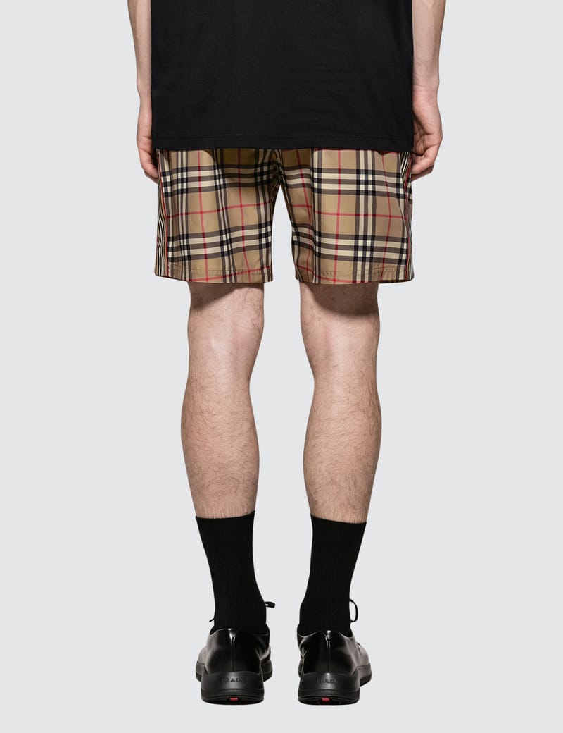 Burberry - Vintage Check Drawcord Swim Shorts | HBX