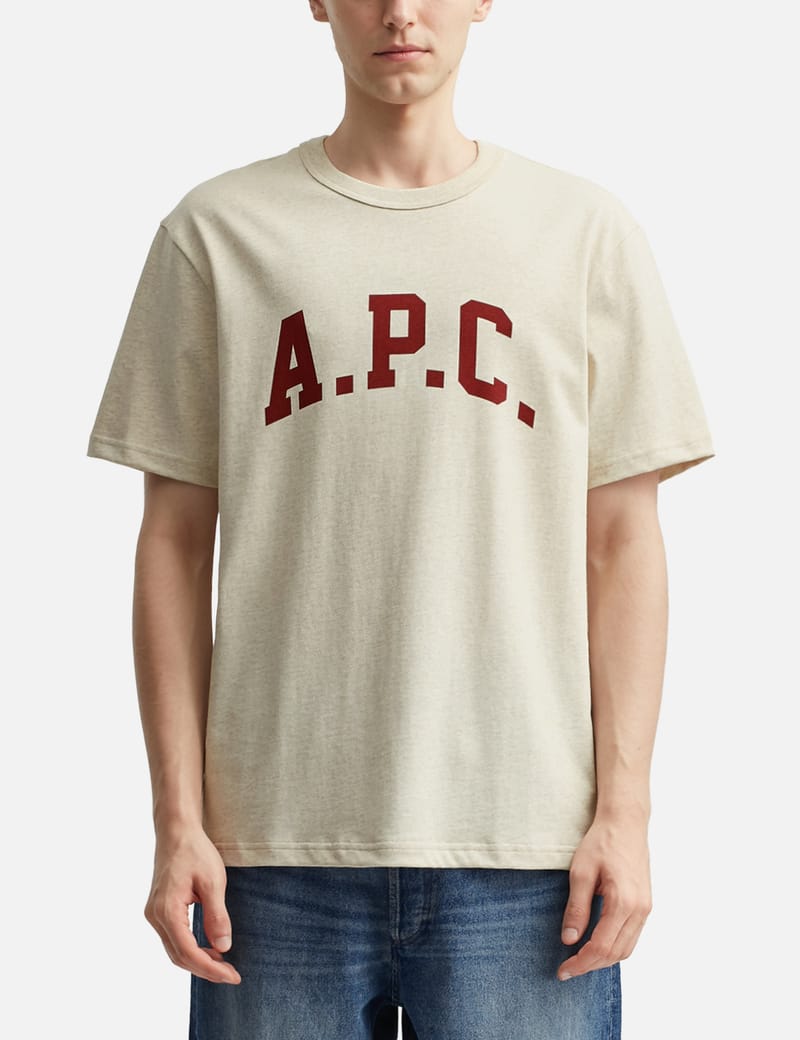 A.P.C｜SHORT-SLEEVED ROUND NECK T-SHIRTS (Kyle T-Shirt ( A.P.C. - Kyle T-shirt | HBX - Globally Curated Fashion and