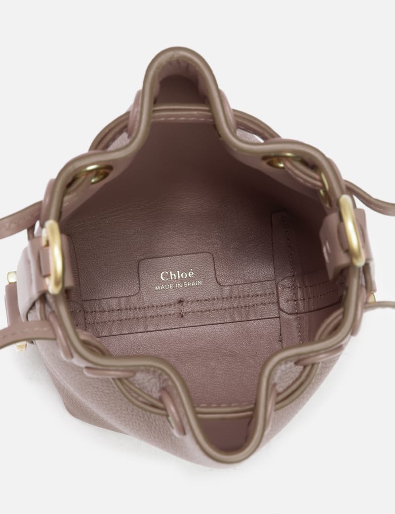 【クロエ】テクスチャードレザー MICRO バケットバッグ Chloe クロエ CHLOE SENSE MICRO BUCKET BAG マイクロ バケット