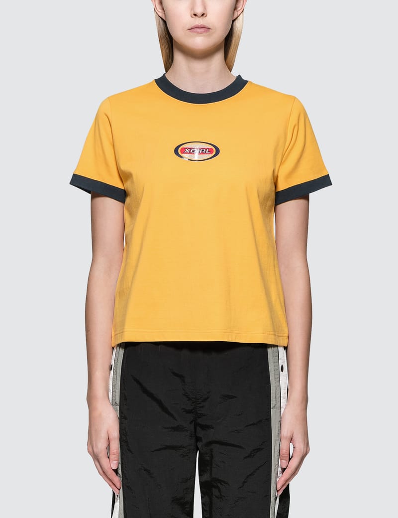 Oval Logo S/S Ringer T-Shirt