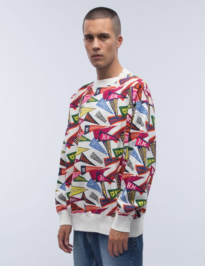 Human Made - Pennant Sweatshirt | HBX - Globally Curated