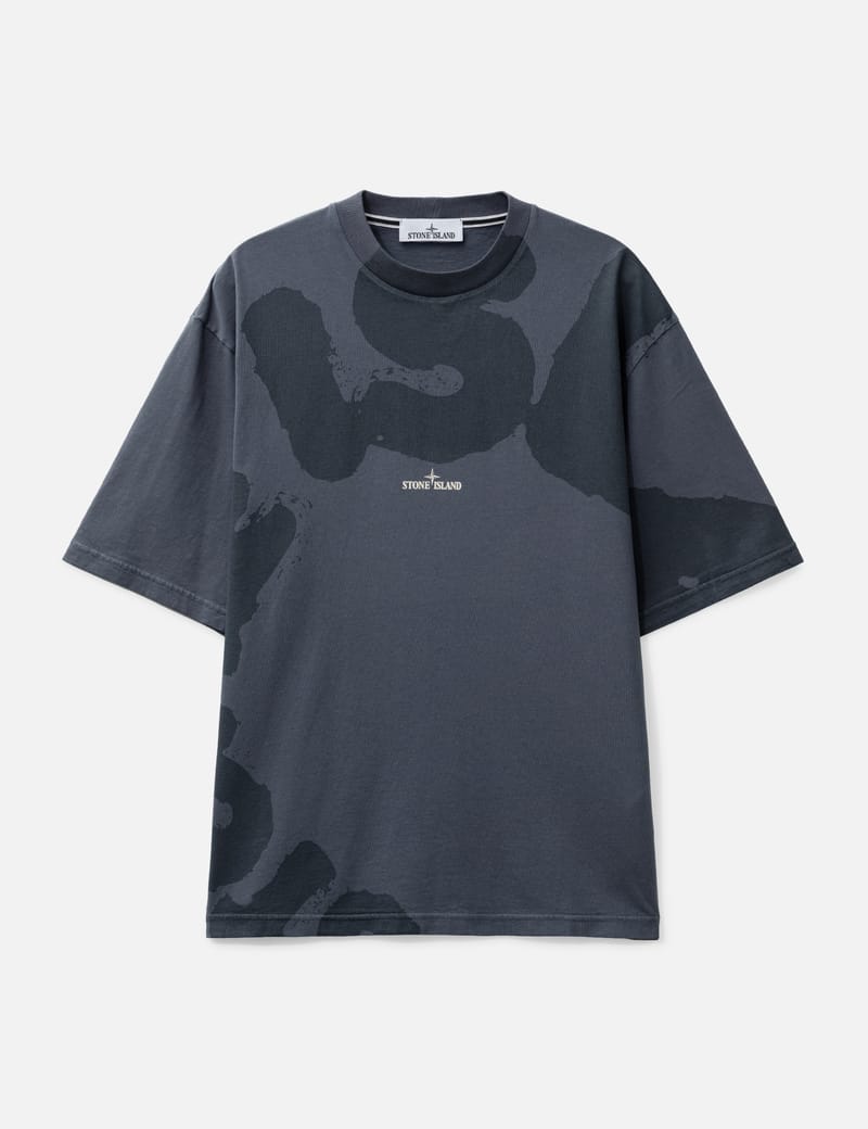 Stone Island Whirlwind Type Print Tee - Premium organic cotton
