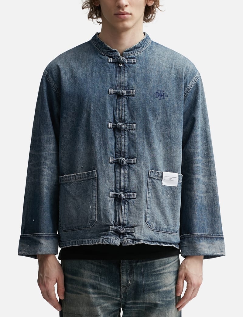 NEIGHBORHOOD - Washed Denim KF Jacket | HBX - Globally Curated 