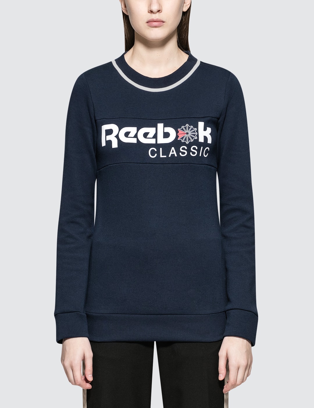 Reebok - Iconic Crew Sweatshirt | HBX - Globally Curated Fashion and ...