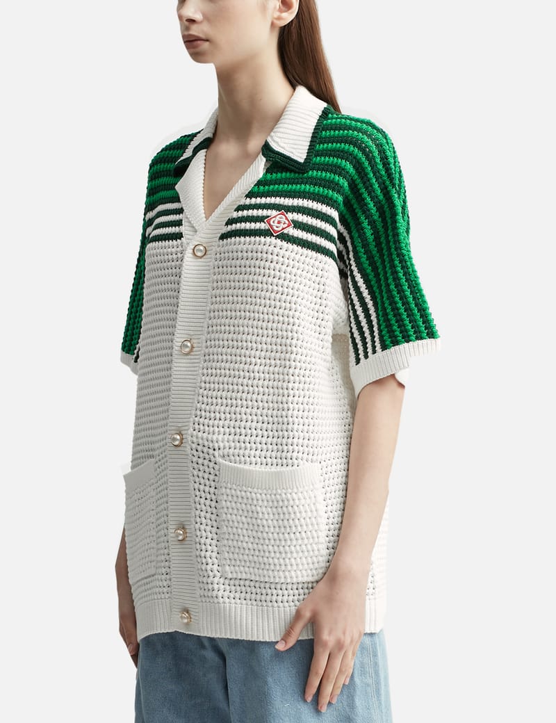 超お買い得 casablanca Tennis Crochet Shirt | artfive.co.jp