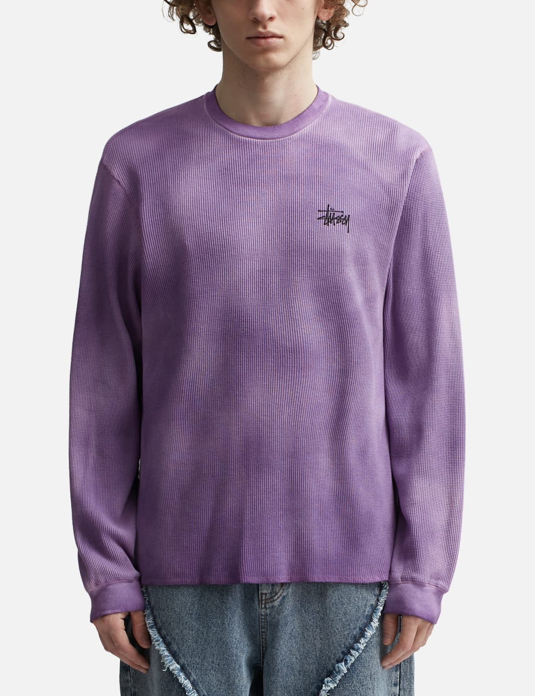 Stüssy - Basic Stock Long Sleeve Thermal | HBX - Globally Curated Fashion  and Lifestyle by Hypebeast