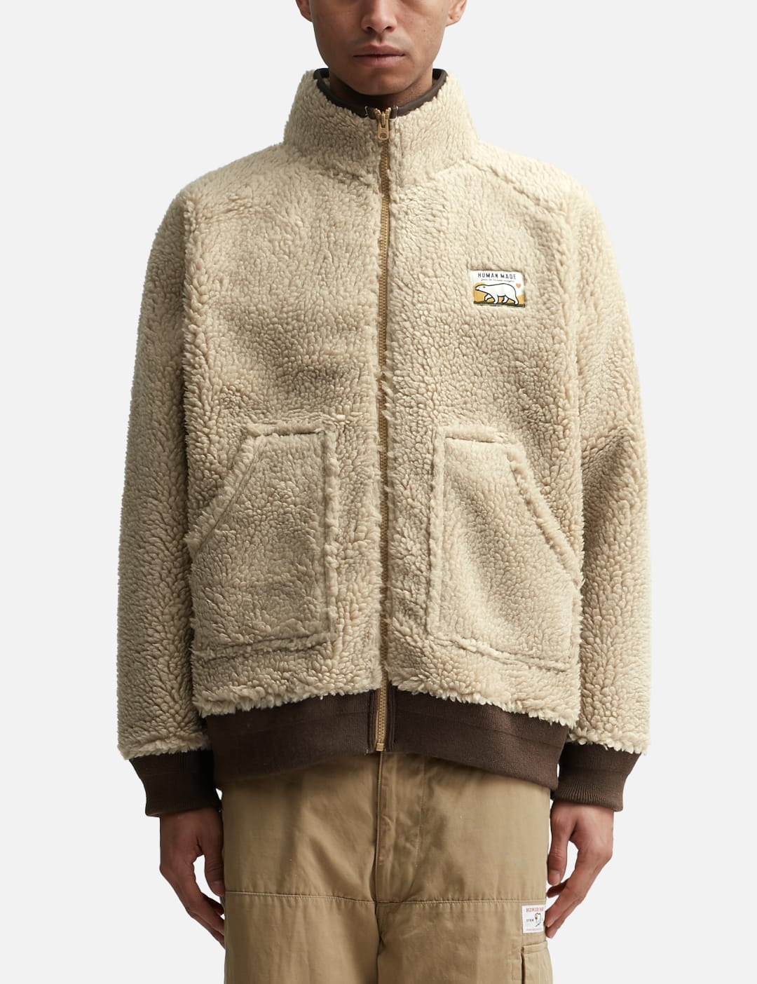 Human Made - Boa Fleece Jacket | HBX - Globally Curated Fashion