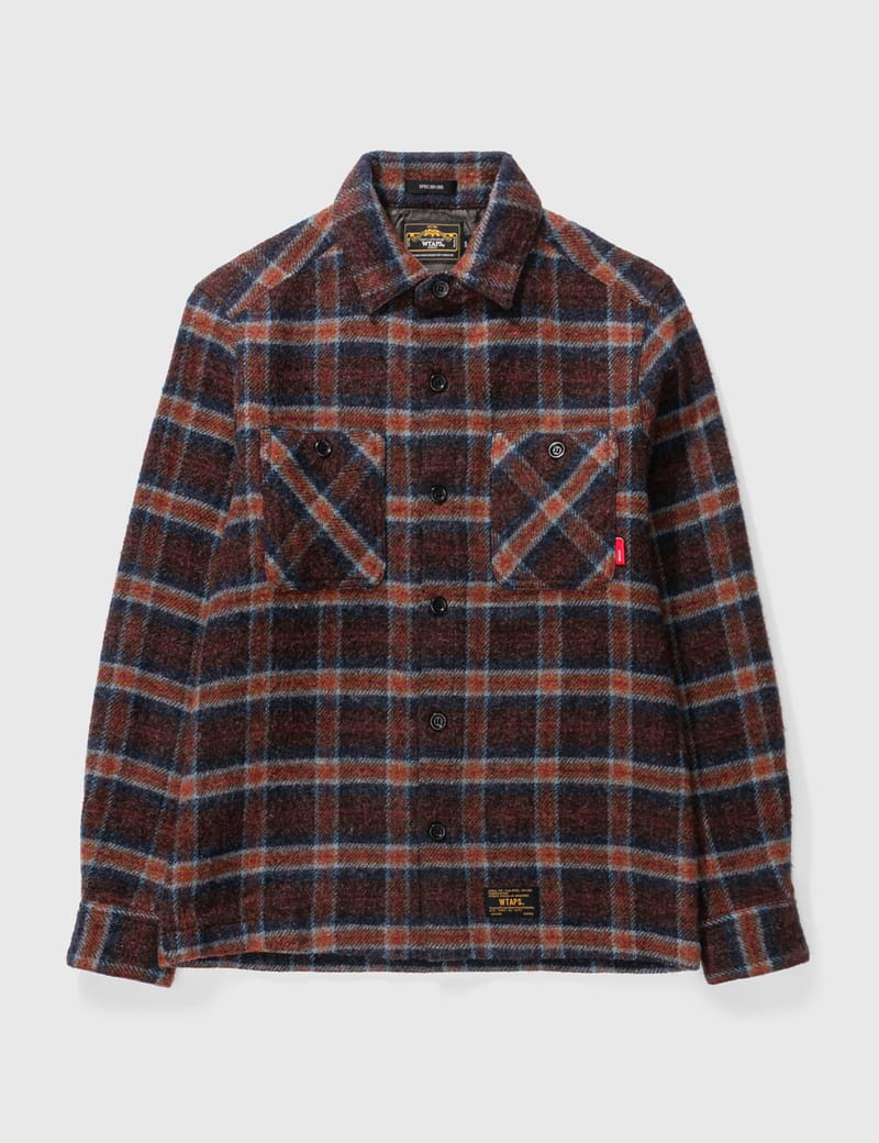 WTAPS - WTAPS HEAVY COTTON FLANNEL SHIRT | HBX - Globally Curated