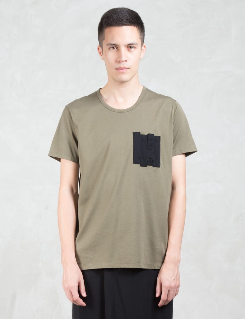 LAD MUSICIAN - Permanent Rocker Pocket S/S T-Shirt | HBX