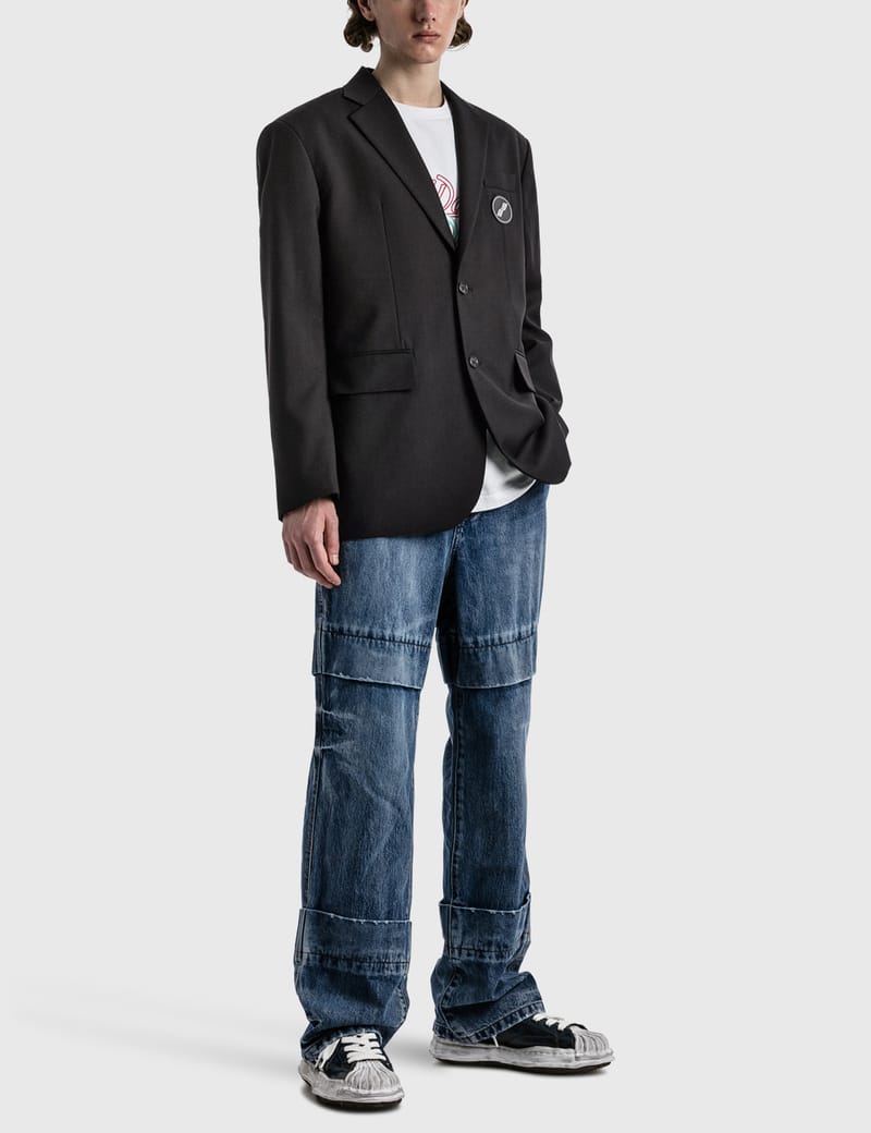 We11done - オーバーサイズ スーツ ロゴ ブレザー | HBX