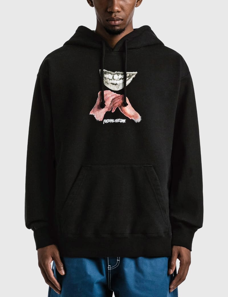 Fucking Awesome - Hands Teeth Hoodie | HBX - Globally Curated